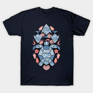 Geometric Ocean Bed T-Shirt