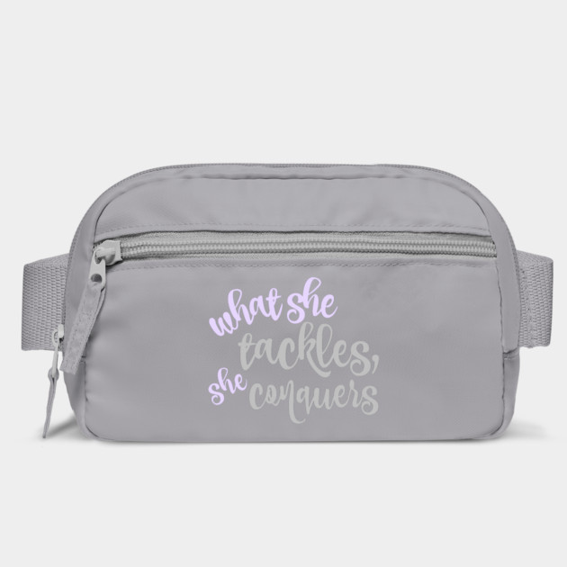 What she tackles, she conquers. by Stars Hollow Mercantile