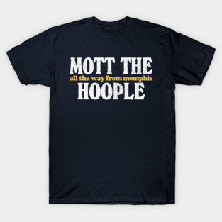 Mott The Hoople -- Vintage Look Original Design T-Shirt