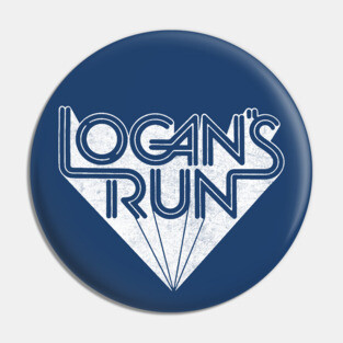 Logan's Run /// Vintage Look Sci Fi Fan Design Pin
