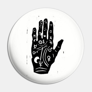 Crude Magic Block Print Pin
