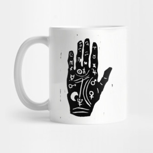Crude Magic Block Print Mug
