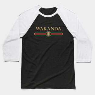 Wakanda Logo Baseball T-Shirt