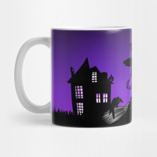 The Witching Hour! Purple Wiccan Pagan Cheeky Witch® Mug