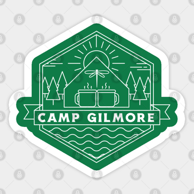 Camp Gilmore Sticker by Stars Hollow Mercantile
