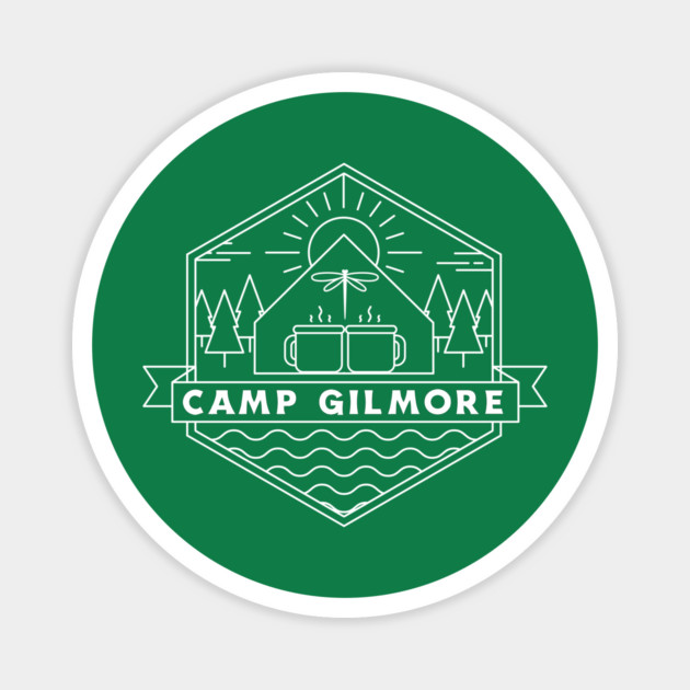 Camp Gilmore Magnet by Stars Hollow Mercantile