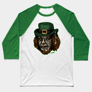 St Patricks Day Leprechaun Baseball T-Shirt