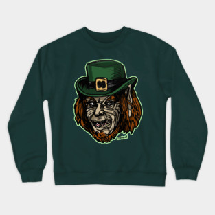 St Patricks Day Leprechaun Crewneck Sweatshirt