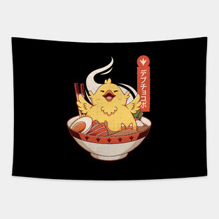 Fat Chocobo Ramen Tapestry