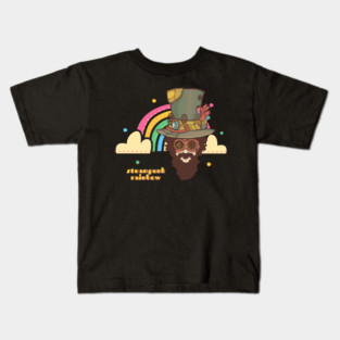 Steampunk Rainbow Kids T-Shirt