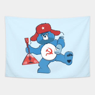 Mishka Vodka Balalaika Tapestry