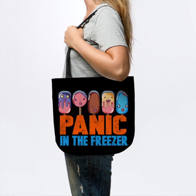 Panic in the Freezer Humor Funny T-Shirts gifts by creative