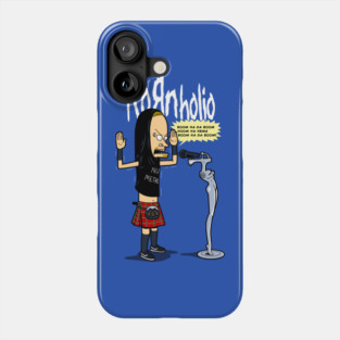 Funny 90's Nu Metal Band Cartoon Parody Phone Case