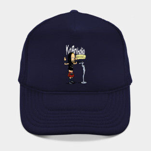 Funny 90's Nu Metal Band Cartoon Parody Hat