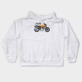 Ride classic Int650 orange Kids Hoodie