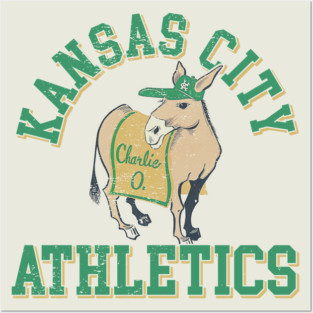 Kansas City Athletics [DEFUNCT] Vintage Distressed Posters and Art