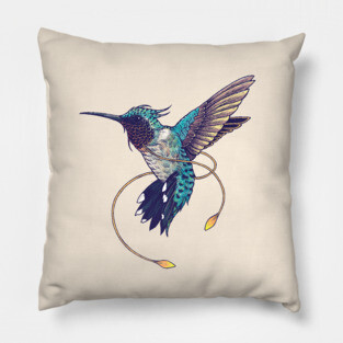 Hummingbird Pillow