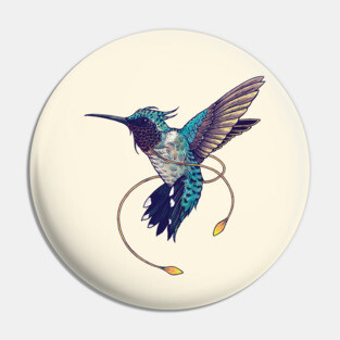 Hummingbird Pin