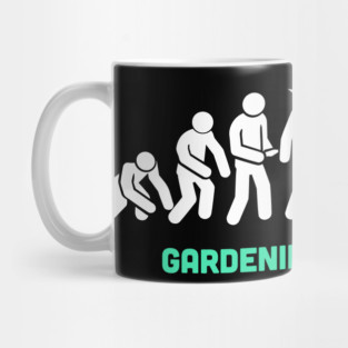 Funny Gardening Evolution Mug