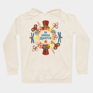 In Omnia Paratus - Steampunk Hoodie