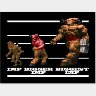 DOOM imps Posters and Art