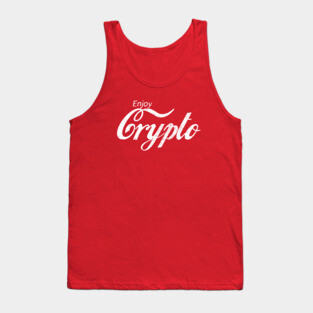 Enjoy Crypto - vintage design Tank Top