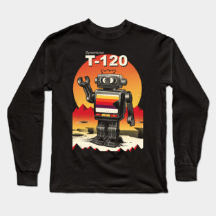 VHS Bot Long Sleeve T-Shirt