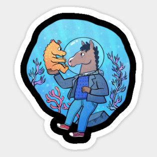 Bojack Horseman Sticker