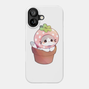 Strawberry Kitty Phone Case