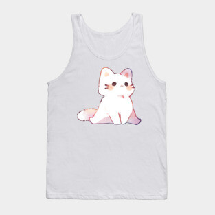 Sitting Kitty Tank Top