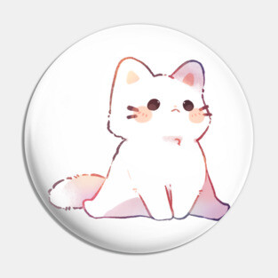 Sitting Kitty Pin