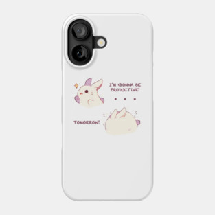 Productive Bunny Phone Case