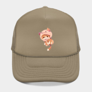 Axolotl Kitty Hat