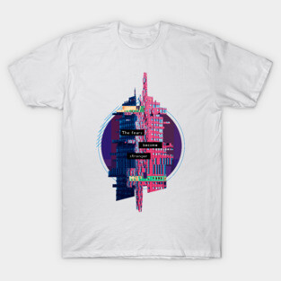 Glitch 3D Art T-Shirt