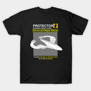Galaxy Quest Protector Manual T-Shirt