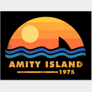 Amity Island 1975 Posters and Art