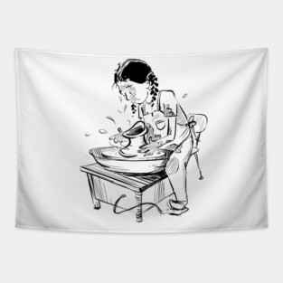 Pottery Fun Tapestry