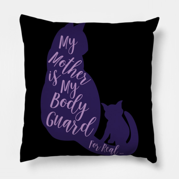 Mama Cat Pillow by creative