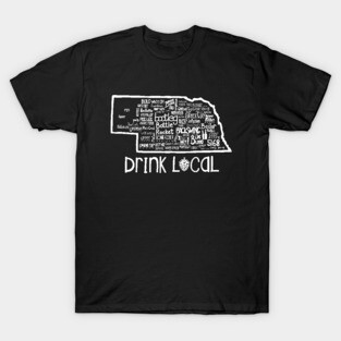Drink Local Nebraska Beer T-Shirt