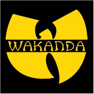 Black Panther Wakanda T-Shirt Posters and Art