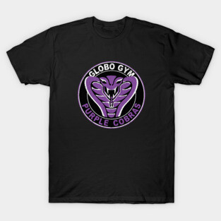 Globo Gym Purple Cobras - vintage logo T-Shirt