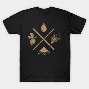 Home Brew Beer Ingredients T-Shirt