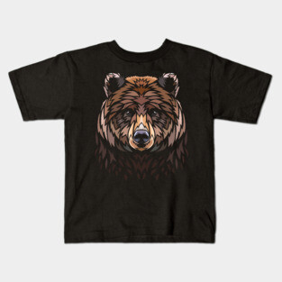 Tribal Bear Kids T-Shirt