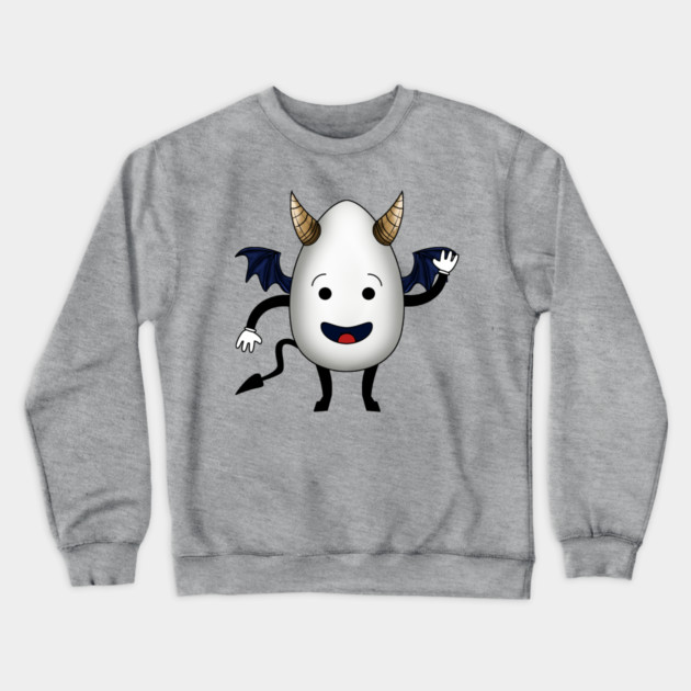 DEVIL EGG Crewneck Sweatshirt by droidmonkey