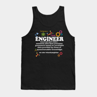 Engineer Meaning Description Engineering Tank Top