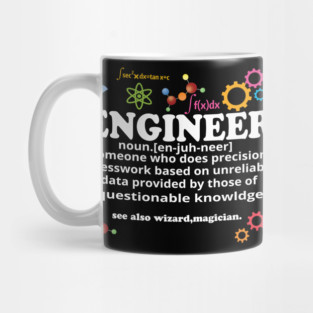 Engineer Meaning Description Engineering Mug