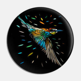 Tribal tropical sparrow Pin