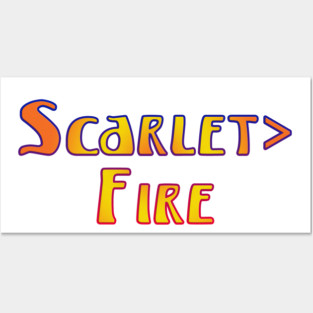 Deadheads, Once In A While.... Scarlet>Fire Posters and Art