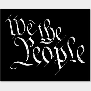 We the People Posters and Art