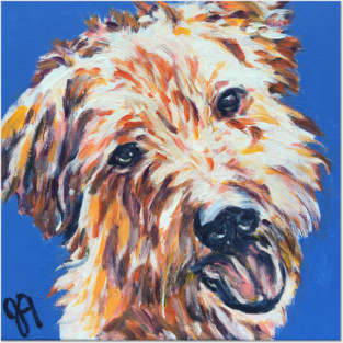 Wheaten Terrier Posters and Art